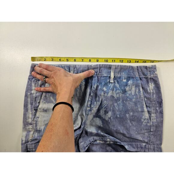 Rag & Bone Portobello Short size 28 tie-dye chambray casual comfort summer - Picture 8 of 9